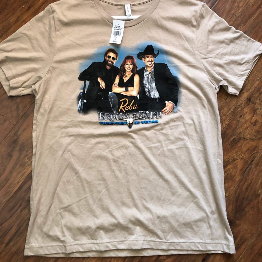 Reba and Brooks & Dunn Together in Vegas Shirt